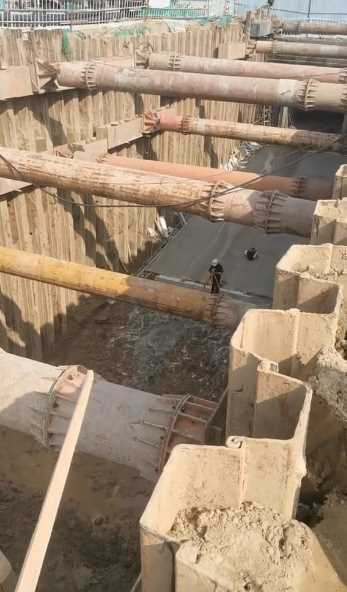 太原迎泽区管廊降水